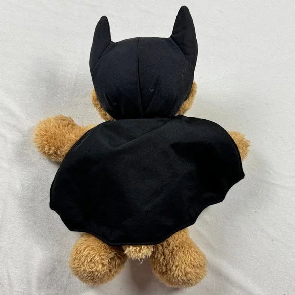 Gund DC Comics Batman Malone Teddy Bear Plush 4056393 Brown Black Grey 12" - Picture 3 of 9
